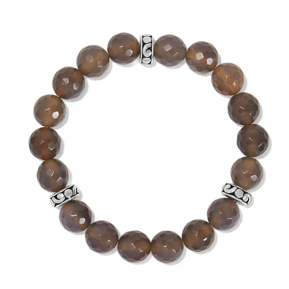 NEW BRIGHTON women's contempo desert sky storm stretch bracelet in brown